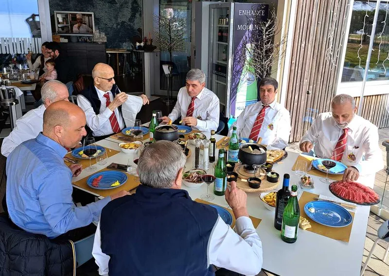 Tutti a tavola al Calà di Melide